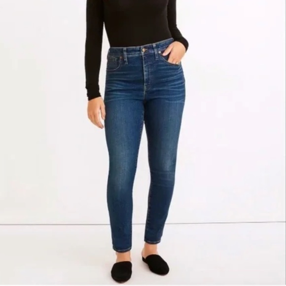 Madewell Curvy High-Rise Skinny Jeans Size 29 - Picture 1 of 8